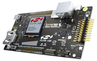 Picture of a development board microcomputer